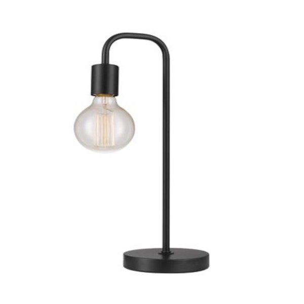 Globe Electric 18 in. Black Table Lamp 12920